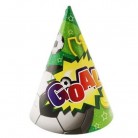 Papírová čepička fotbal 