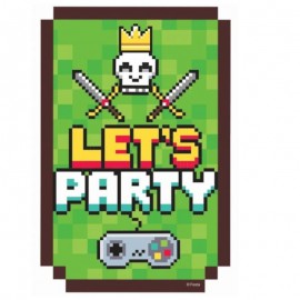 Pozvánky Pixel - Minecraft - 6ks