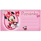 Pozvánka na párty Minnie Disney