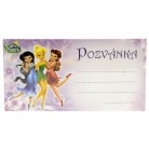 Pozvánka na párty Fairies Disney Y02