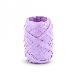 Stuha raffia lila 5 mm x 10 m