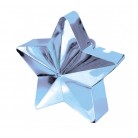 Závaží na balonky hvězda světle modrá