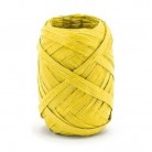 Stuha raffia žlutá 5 mm x 10 m