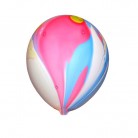 Nafukovací balónky s potiskem DUHA, 10ks