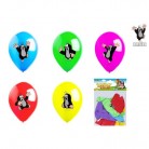 Balónek nafukovací 30cm Krtek - sada 10ks