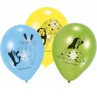 Latexový balonek Krteček 23 cm - 6 ks