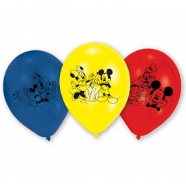 Balonky Mickey Mouse, 23 cm, 6 ks
