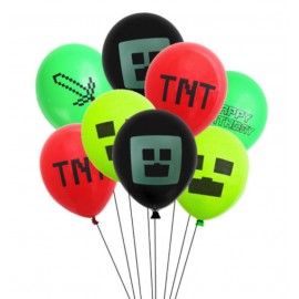 Sada balonků Minecraft