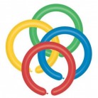 Modelovací balonky profesionální - 100 ks - mix barev