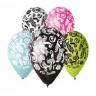 Nafukovací balonek ornamenty 6 ks v balení