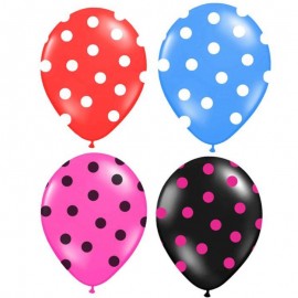 Balónek nafukovací 30 cm s potiskem 3 ks