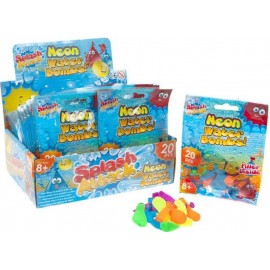 Neonové vodní bomby 20 kusů