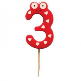 Číselná svíčka 3