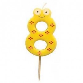 Číselná svíčka 8