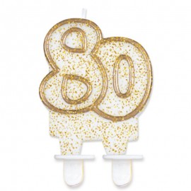 Svíčka "80" vel. 8cm