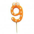 Číselná svíčka 9