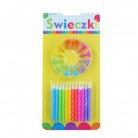Dortové svíčky fluorescenční 24 ks