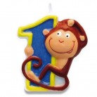 Dortová svíčka 1 OPICE