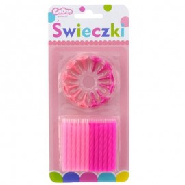 Svíčky narozeninové dortové modré