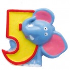 Dortová svíčka 5 SLON