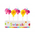 Sada svíček slon 5 ks