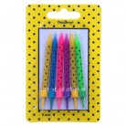 Svíčky narozeninové barevné 6 ks