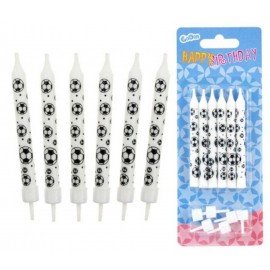 Svíčky narozeninové dortové fotbalové