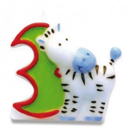 Svíčka ZOO "3"