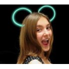 Svítící čelenka uši