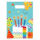 Plastové taštičky svíčky 6 ks