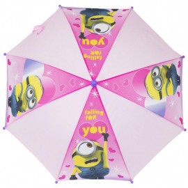 Deštník Mimoni ruzovofialovy