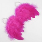 Křidýlka pro miminko na focení pestrá růžová bez čelenky (c15)