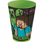 Plastová sklenička Minecraft