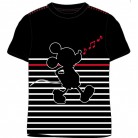 Černé bavlněné triko Mickey Mouse 9 let