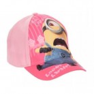 Kšiltovka Mimoni růžová vel. 54