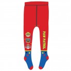 Punčocháče Tlapková Patrola červené 5-6