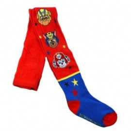 Punčocháče Tlapková Patrola červené 5-6