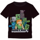 Tričko černé Minecraft - Alex  116/6 let