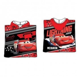 Pončo Cars red