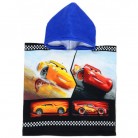 Pončo Cars modré