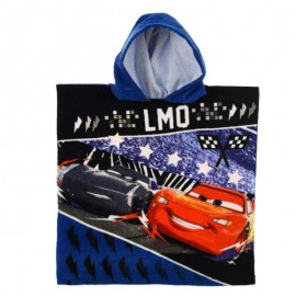 Pončo Cars tm. modrá