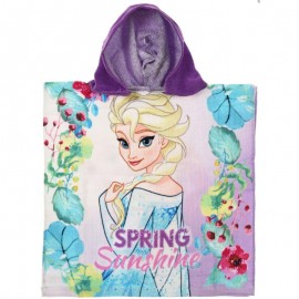 Pončo Frozen fialové