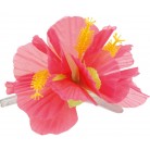 Květ do vlasů růžový