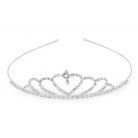 Štrasová čelenka - korunka do vlasů