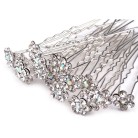 Štrasová vlásenka květ crystal