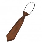 Dětská kravata tmavě hnědá