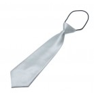 Dětská kravata stříbrná