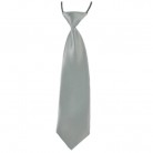 Dětská kravata tmavá šedá