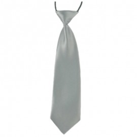 Dětská kravata tmavá šedá