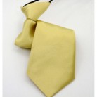 Dětská kravata světlejší zlatá